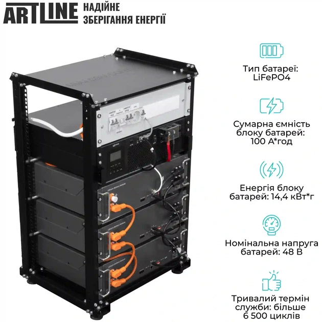 Система хранения энергии Solarverse SVR20-1SV5K1-LES15.3K1-1 5kW 15.4kWh 3BAT LiFePO4 6000 циклов (SVR20-1SV5K1-LES15.3K1-1) - Фото 5 Система хранения энергии Solarverse SVR20-1SV5K1-LES15.3K1-1 5kW 15.4kWh 3BAT LiFePO4 6000 циклов (SVR20-1SV5K1-LES15.3K1-1) - изображение 5