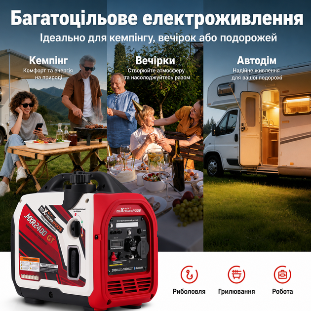 Генератор инверторный MaXpeedingRods MXR2400GT - изображение 6