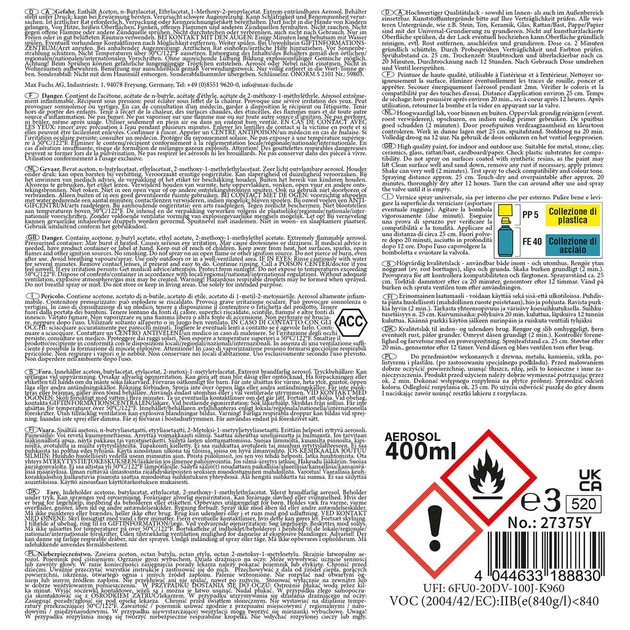 Фарба-спрей для маскування MFH, Silver. Місткість 400 мл - изображение 2