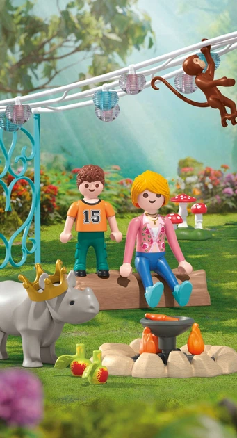 Zestaw zabawek dla dzieci Playmobil Wesołe przyjęcie urodzinowe  (71855) (4008789718556) - obraz 5