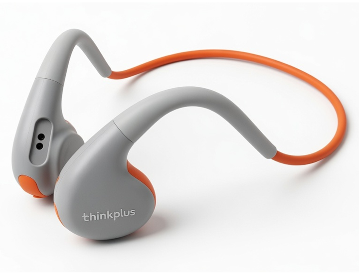 Наушники с костной проводимостью Lenovo Thinkplus X7 Bluetooth, спортивная гарнитура для бега, открытое ухо, встроенный микрофон, Gray + Подарок Кабель быстрой зарядки - изображение 9