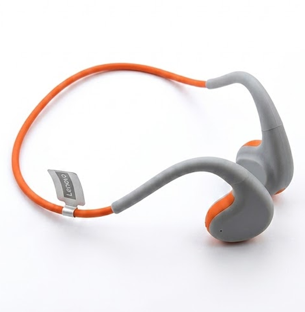 Наушники с костной проводимостью Lenovo Thinkplus X7 Bluetooth, спортивная гарнитура для бега, открытое ухо, встроенный микрофон, Gray + Подарок Кабель быстрой зарядки - изображение 10