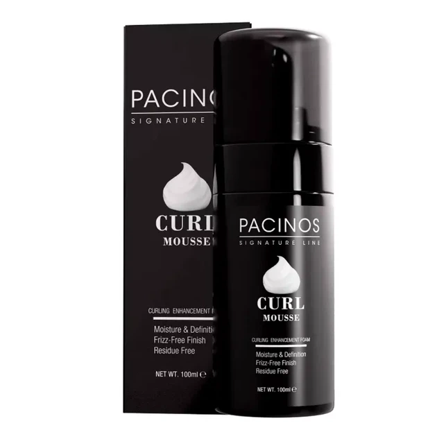Мус для укладання кучерявого волосся Pacinos Curl Enhancing Mousse, 100 мл - Фото 1 Мус для укладання кучерявого волосся Pacinos Curl Enhancing Mousse, 100 мл - зображення 1
