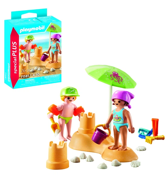 Набір для піску Playmobil Special Plus Діти і замок з піску 71581 (4008789715814) - Фото 2 Набір для піску Playmobil Special Plus Діти і замок з піску 71581 (4008789715814) - зображення 2