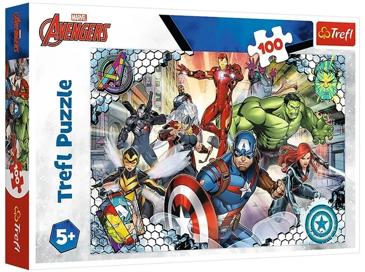 Пазлы Trefl Известные Мстители 100ел. 16454 - Фото 1 Пазлы Trefl Известные Мстители 100ел. 16454 - изображение 1