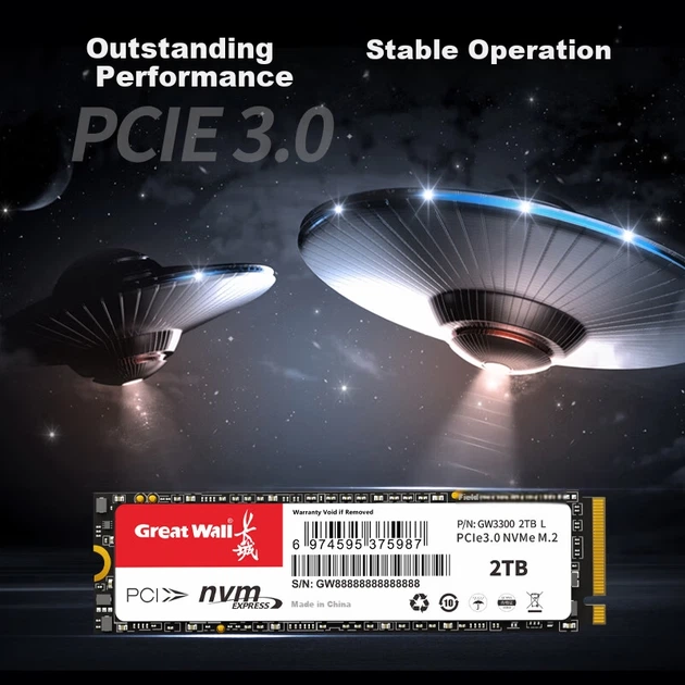 SSD диск Great Wall GW3300 256GB M.2 NVMe PCIe 3.0 - изображение 6