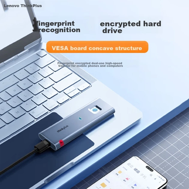 SSD диск Lenovo ThinkPlus TSD303 512GB Gray - изображение 2