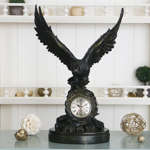 Каминные часы "Филин" 42 см FLP86360B1 Гранд Презент FLP86360B1 - Фото 1 Каминные часы "Филин" 42 см FLP86360B1 Гранд Презент FLP86360B1 - изображение 1
