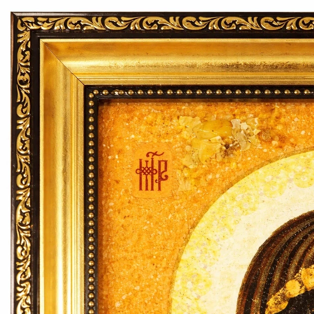 Ікона з бурштину Нев'янучий Колір і-62 Гранд Презент 20*30 - Фото 4 Ікона з бурштину Нев'янучий Колір і-62 Гранд Презент 20*30 - изображение 4