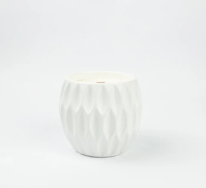 Аромасвічка RELAX KAKI WHITE 100% WOOD WAX 240g 50h Гранд Презент NAC 1096 - зображення 3