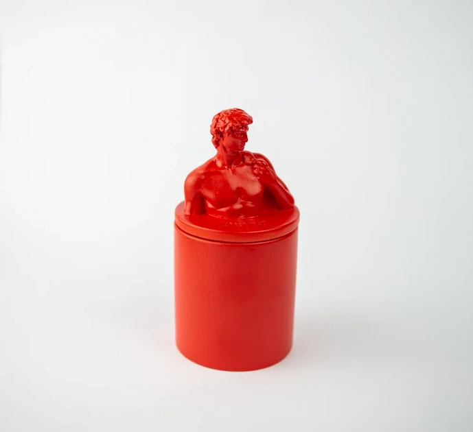 Аромасвічка DAVID AGARWOOD RED 100% WOOD WAX 165g 35h Гранд Презент NAC 1001R - зображення 4