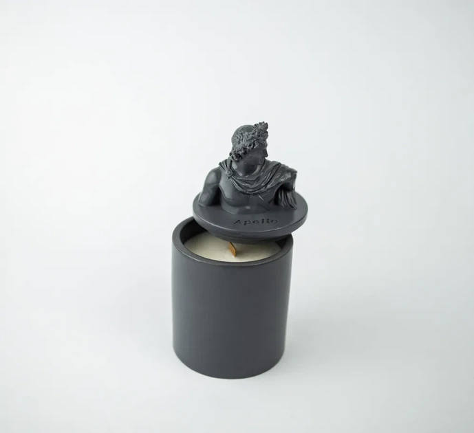 Аромасвічка APOLLO BURLEY VANILLA GRAFITE 100% WOOD WAX 165g 35h Гранд Презент NAC 1024GF - Фото 3 Аромасвічка APOLLO BURLEY VANILLA GRAFITE 100% WOOD WAX 165g 35h Гранд Презент NAC 1024GF - изображение 3