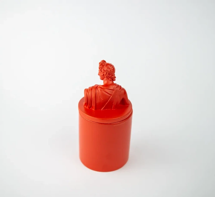 Аромасвічка APOLLO BURLEY VANILLA RED 100% WOOD WAX 165g 35h Гранд Презент NAC 1021R - изображение 5