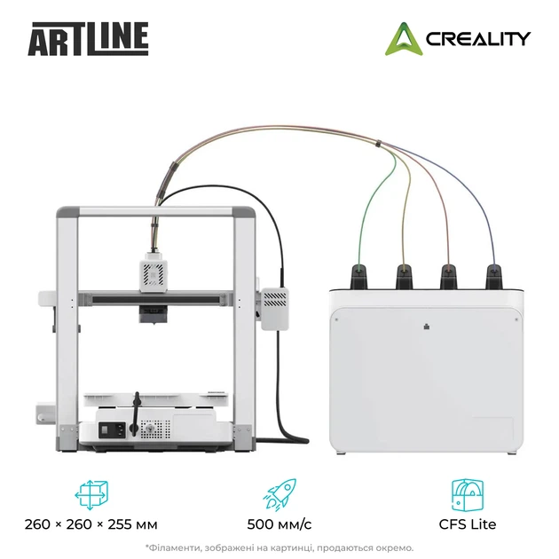 3D принтер CREALITY SparkX i7 Combo - зображення 3