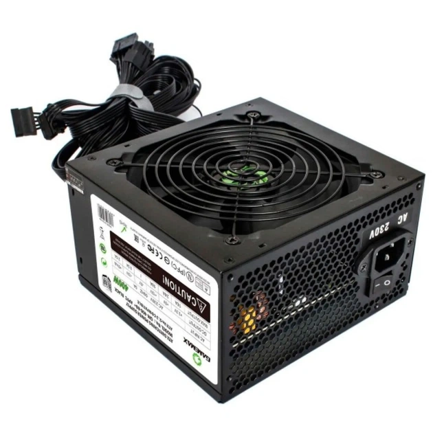 Блок живлення GAMEMAX 400W (GM-400W-80+APFC) - Фото 2 Блок живлення GAMEMAX 400W (GM-400W-80+APFC) - зображення 2