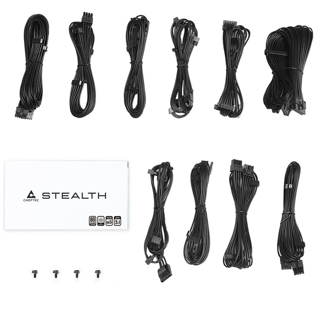 Блок питания Chieftec STEALTH 1000W (SPX-1000-FC) - Фото 9 Блок питания Chieftec STEALTH 1000W (SPX-1000-FC) - изображение 9