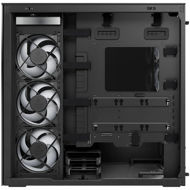 Корпус Arctic Xtender VG Tinted Glass Black (ACPCC00016A) - изображение 9