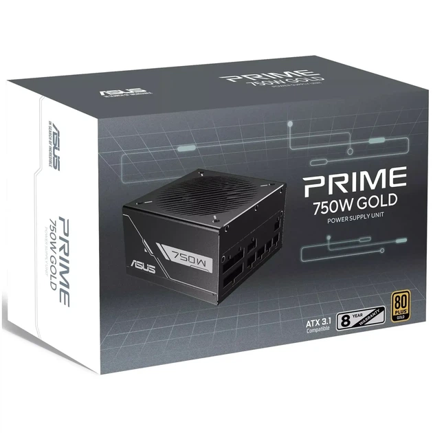 Блок живлення ASUS Prime 750W 80+ Gold (90YE00U3-B0NA00) - зображення 10