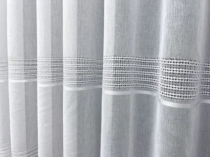 Тюль VR-Textil 2086т Мережка Лен Белый 400х270 см (42-1299) - Фото 7 Тюль VR-Textil 2086т Мережка Лен Белый 400х270 см (42-1299) - изображение 7