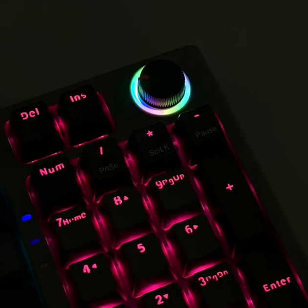 Дротова механічна клавіатура з RGB-підсвіткою 96 клавіш для ПК USB JEDEL TRM-594 - зображення 8