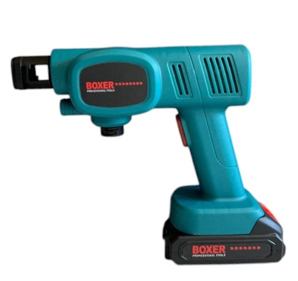 Аккумуляторная мини мойка высокого давления BX-3219 24В 550Вт портативная беспроводная автомойка для авто и дома компактная 4 л/мин подача воды 19500 об/мин универсальная для автомобиля сада двора и техники 5 м шланг - изображение 4