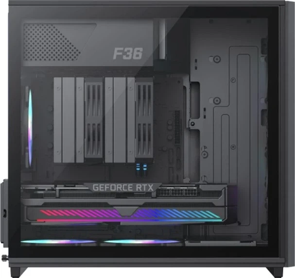 Корпус GameMax F36 BK с 3 ARGB вентиляторами - изображение 4