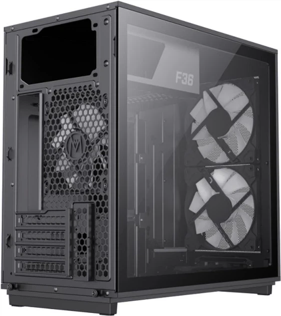 Корпус GameMax F36 BK с 3 ARGB вентиляторами - изображение 10