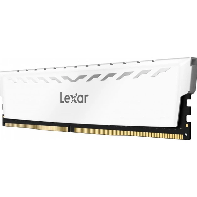 Оперативная память DDR4 32 Gb (3600 MHz) (Kit 16 Gb x 2) Lexar Thor White (LD4BU016G-R3600GDWG) - Фото 4 Оперативная память DDR4 32 Gb (3600 MHz) (Kit 16 Gb x 2) Lexar Thor White (LD4BU016G-R3600GDWG) - изображение 4
