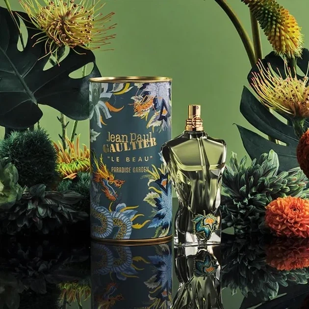 Jean Paul Gaultier Le Beau Paradise Garden Парфумована вода для чоловіків 125 ml - Фото 4 Jean Paul Gaultier Le Beau Paradise Garden Парфумована вода для чоловіків 125 ml - изображение 4