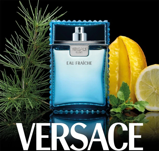 Versace Man Eau Fraiche туалетна вода для чоловіків 100 ml - Фото 4 Versace Man Eau Fraiche туалетна вода для чоловіків 100 ml - изображение 4