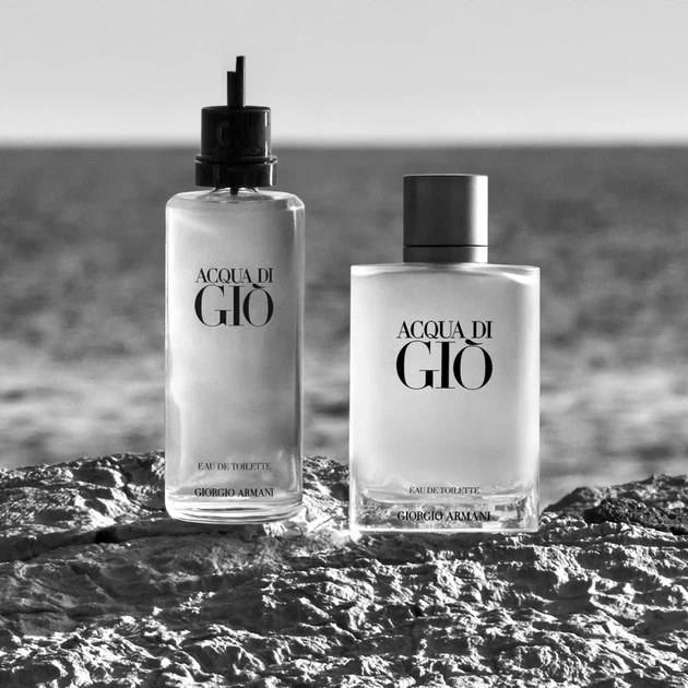 Туалетна вода для чоловіків Giorgio Armani Acqua di Gio 100 ml - Фото 3 Туалетна вода для чоловіків Giorgio Armani Acqua di Gio 100 ml - зображення 3