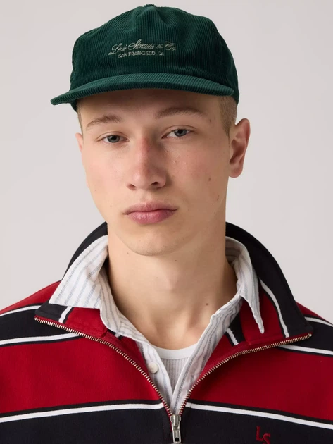 Czapka z daszkiem bejsbolówka Levi`s 007YN-0002 One Size Zielona (5401235093464) - Zdjęcie 2 Czapka z daszkiem bejsbolówka Levi`s 007YN-0002 One Size Zielona (5401235093464) - obraz 2