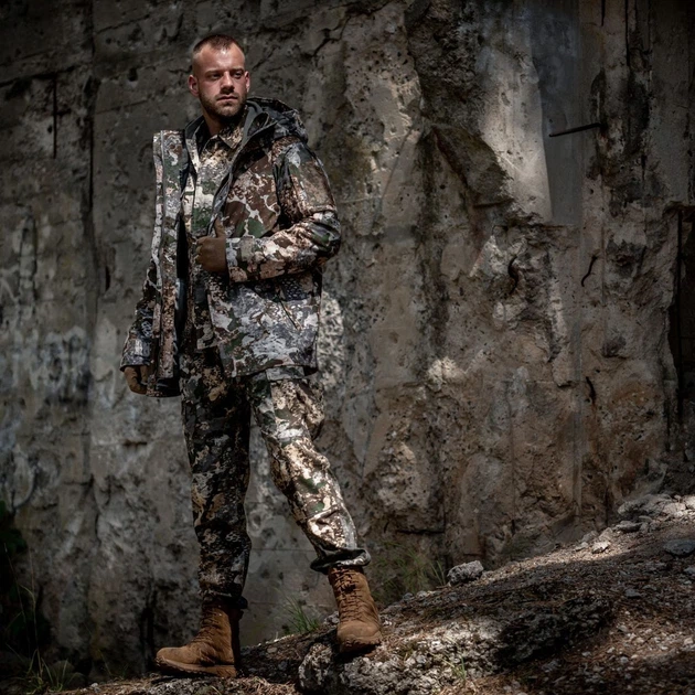 Парка влагозащитная Sturm Mil-Tec Wet Weather Jacket With Fleece Liner Gen.II L WASP I Z1B - изображение 17