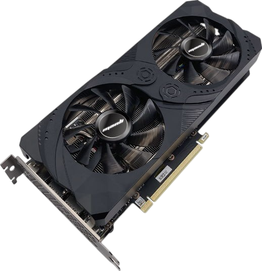 Видеокарта GeForce RTX 3060 Ti 8GB Manli V2 (M-NRTX3060TI/6RGHPPPV2-M2480) Б/У - изображение 2