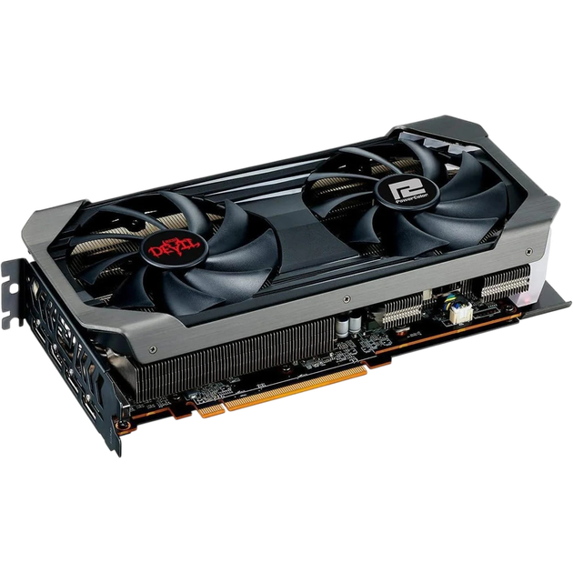 Видеокарта AMD Radeon RX 6600 XT 8GB Power Color Red Devil (AXRX 6600XT 8GBD6-3DHE/OC) Б/У - изображение 2