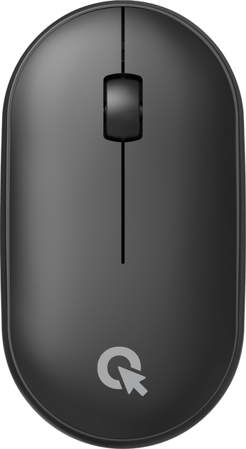 Миша бездротова OfficePro M185B Silent Click Black - зображення 2