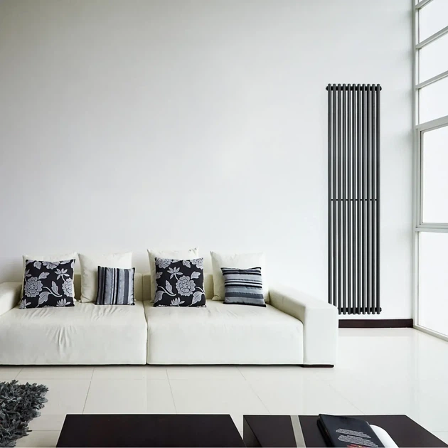 Дизайнерский радиатор Betatherm Praktikum 2 1800×425 вертикальный, черный матовый - Фото 6 Дизайнерский радиатор Betatherm Praktikum 2 1800×425 вертикальный, черный матовый - изображение 6