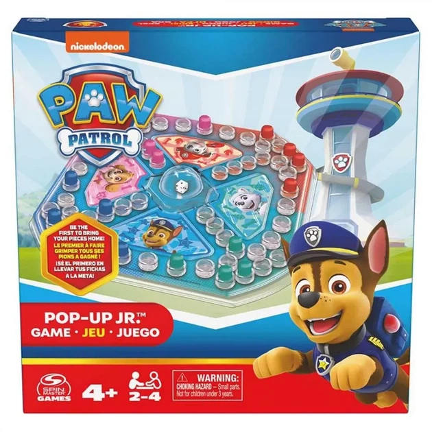 Настольная игра Paw Patrol с кнопкой мини (SM98283/6066831) - Фото 6 Настольная игра Paw Patrol с кнопкой мини (SM98283/6066831) - изображение 6