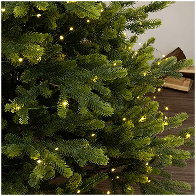 Светодиодная гирлянда 20м 200LED USB для дома Теплый белый LS-1089 - изображение 6