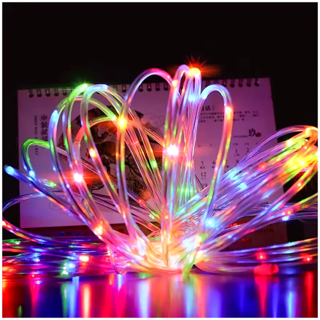 Гирлянда светодиодная 10м 200LED USB для декора мультиколор LS-1112 - изображение 2