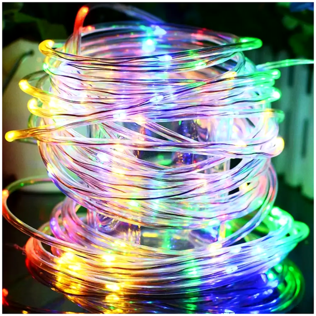 Гирлянда светодиодная 10м 200LED USB для декора мультиколор LS-1112 - изображение 8