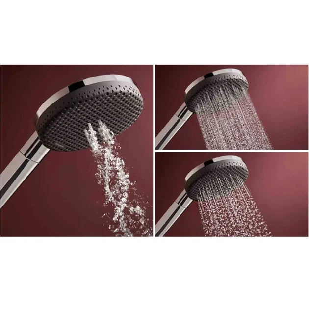 Лейка для душа Hansgrohe Raindance Alive Select S пластик, черный матовый (24500670) - изображение 11
