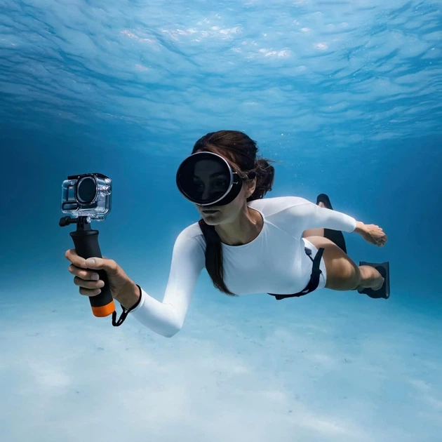 Водонепроницаемый защитный аквабокс DJI Waterproof Case для Osmo Action 5 Pro/6 / до 60м (CP.OS.00000531.02) (102126483) - Б/У - изображение 3