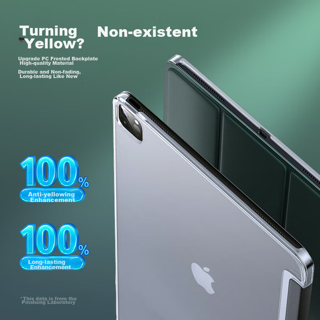 Чехол для планшета Apple iPad 10.2" 2021/2020/2019 Pisen Dark Green - изображение 5