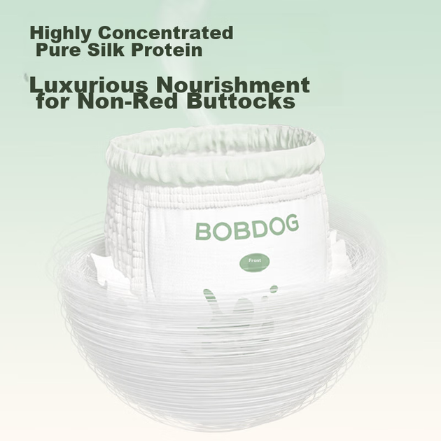 Подгузники-трусики BOBDOG Premium Silk Soft 3XL 36шт, 17-20кг, шелковые дышащие - изображение 8