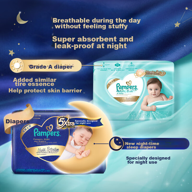 Подгузники Pampers Class, новые, для оказания первой помощи новорожденным, непротекающие, ультратонкие, подгузники S76. - изображение 9