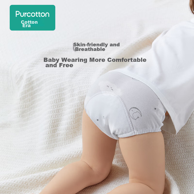Трусики для приучения PurCotton водонепроницаемые, моющиеся, размер 100, 2 шт - Фото 7 Трусики для приучения PurCotton водонепроницаемые, моющиеся, размер 100, 2 шт - изображение 7