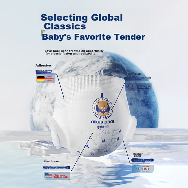 Подгузники-трусики AIKUUBEAR XL 92шт - изображение 8