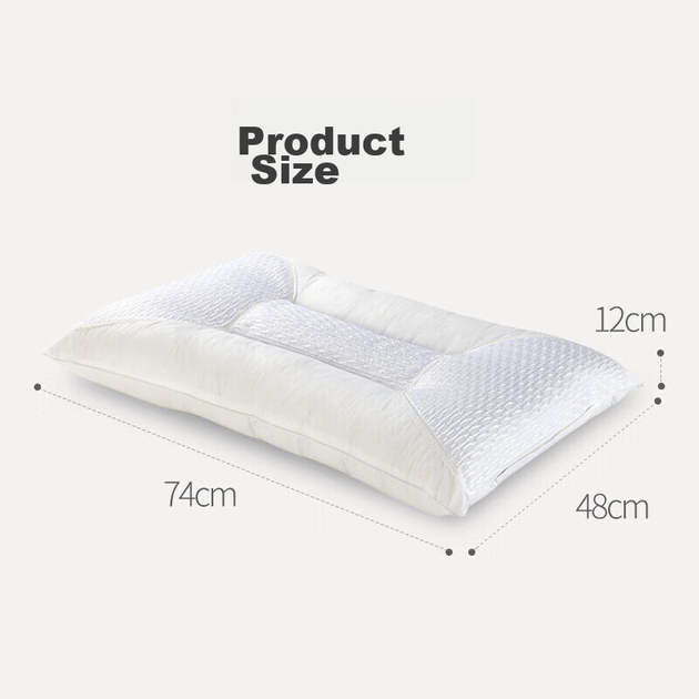 AiSleep Pillow Core, подушка з насінням касії та гречкою, зручна подушка для шийного відділу хребта для дорослих - Фото 6 AiSleep Pillow Core, подушка з насінням касії та гречкою, зручна подушка для шийного відділу хребта для дорослих - изображение 6