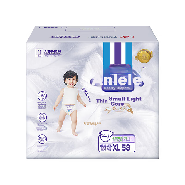 Подгузники Anerle Light Core XL 58шт 12-17кг ультратонкие дышащие - Фото 4 Подгузники Anerle Light Core XL 58шт 12-17кг ультратонкие дышащие - изображение 4